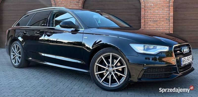 Czarny Używany 2014 Audi A6 S-Line Kombi | 53 900 zł (Uczciwa cena) - Obraz 1/4