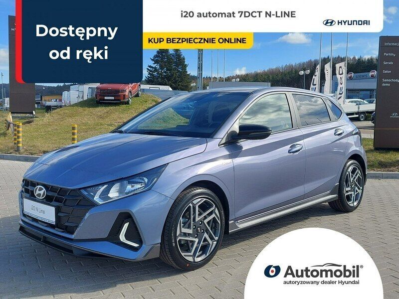 Niebieski Nowe 2025 Hyundai i20 N Line Hatchback | 96 500 zł - Obraz 1/4