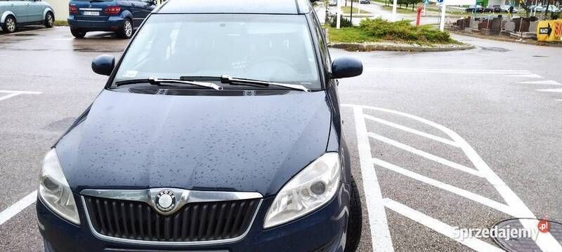 Niebieski Używany 2010 Skoda Roomster Minivan | 8300 zł (Dobra cena) - Obraz 1/4