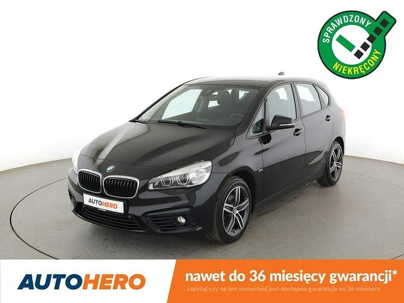 Czarny Używany 2016 BMW 218 Minivan | 51 400 zł (Dobra cena) - Obraz 1/3