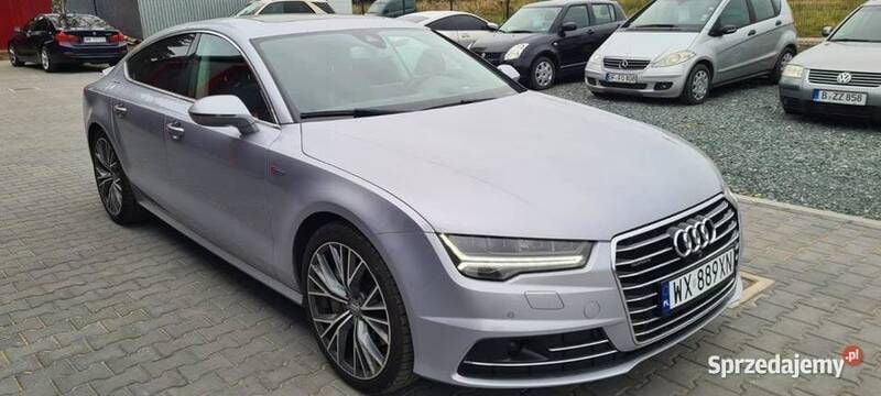 Srebrny Używany 2017 Audi A7 Prestige Hatchback | 99 900 zł - Obraz 1/4