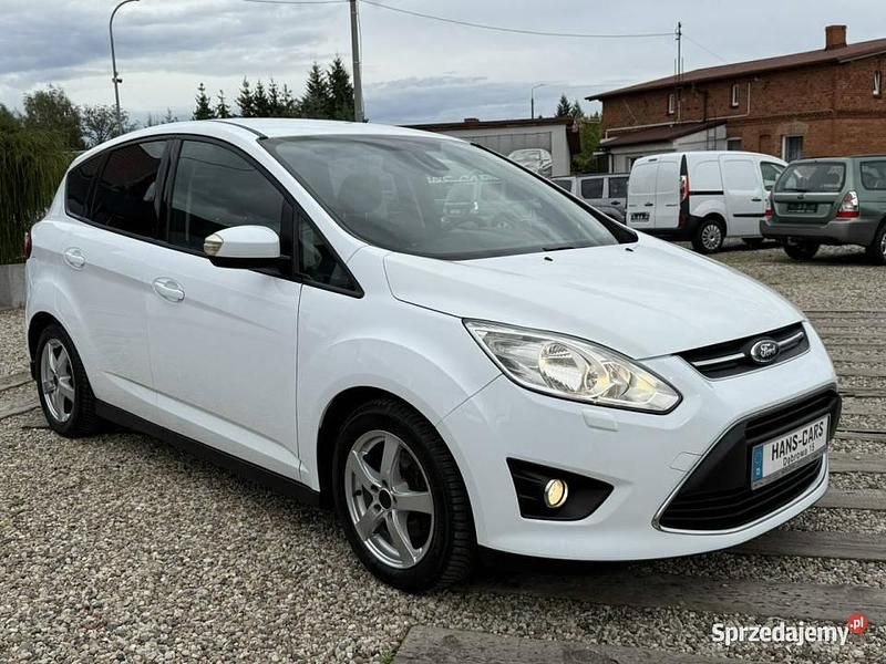 Biały Używany 2010 Ford C-MAX Minivan | 23 900 zł - Obraz 1/4