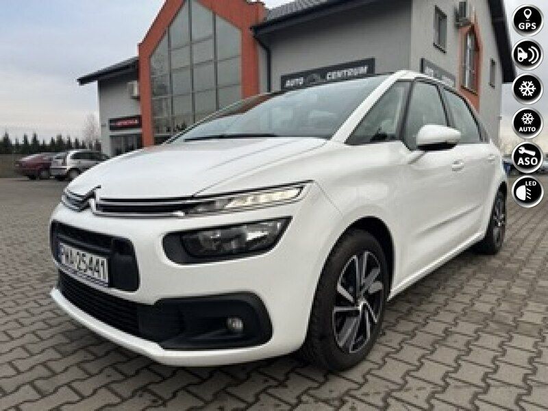 Biały (metalik) Używany 2019 Citroën C4 SpaceTourer Minivan | 35 000 zł (Uczciwa cena) - Obraz 1/4
