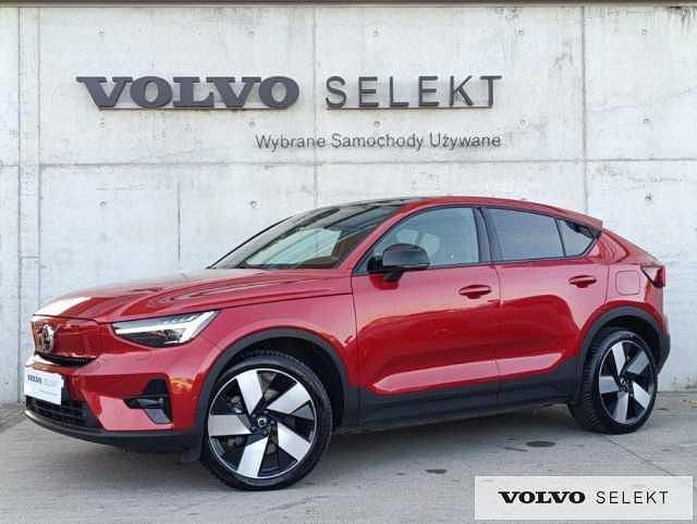 Czerwony Używany 2024 Volvo EC40 SUV | 219 900 zł - Obraz 1/3