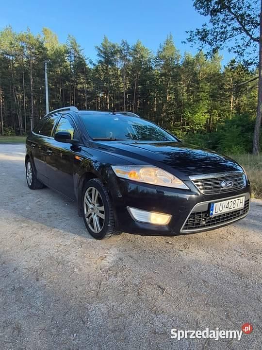 Czarny Używany 2008 Ford Mondeo Ghia Kombi | 12 400 zł (Uczciwa cena) - Obraz 1/4
