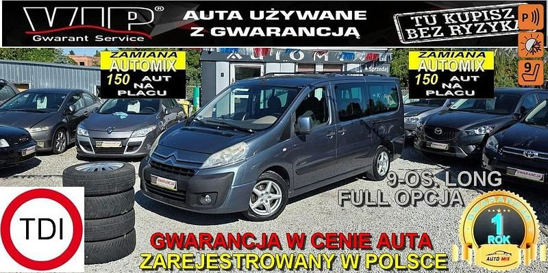 Grafitowy Używany 2007 Citroën Jumpy Minivan | 29 900 zł - Obraz 1/3