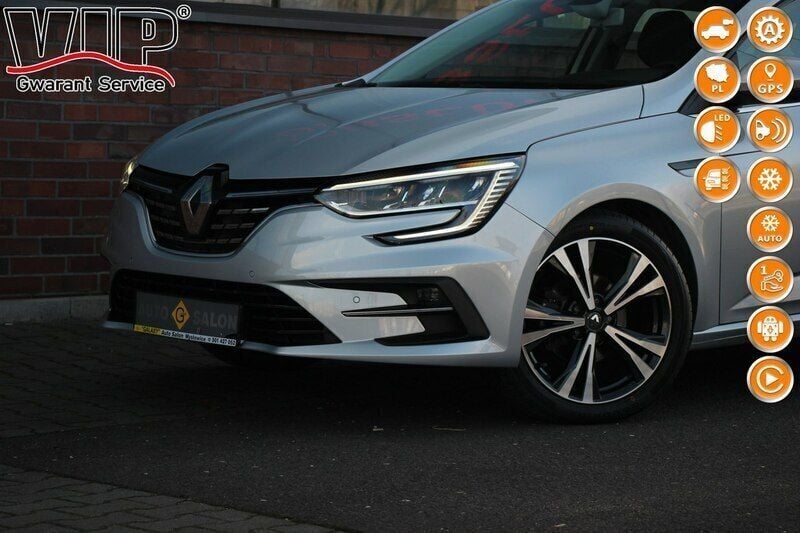 Srebrny Używany 2022 Renault Mégane GrandTour Kombi | 66 990 zł (Drogi) - Obraz 1/4