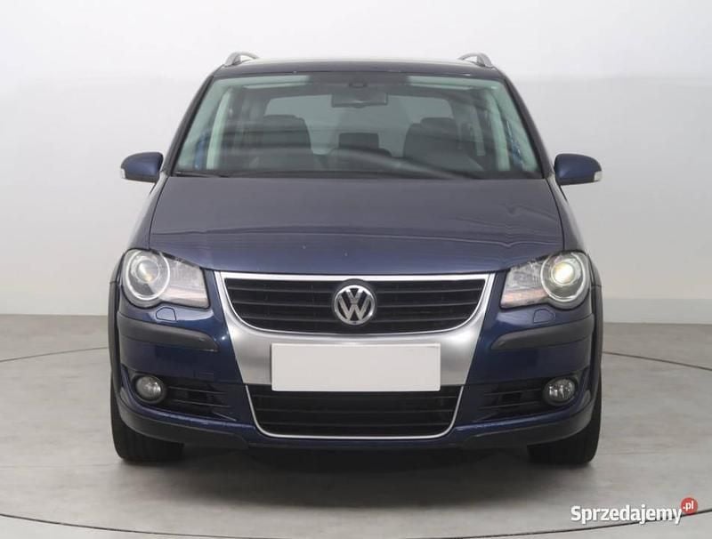 Niebieski Używany 2007 VW Touran Minivan | 18 999 zł (Dość drogi) - Obraz 1/4