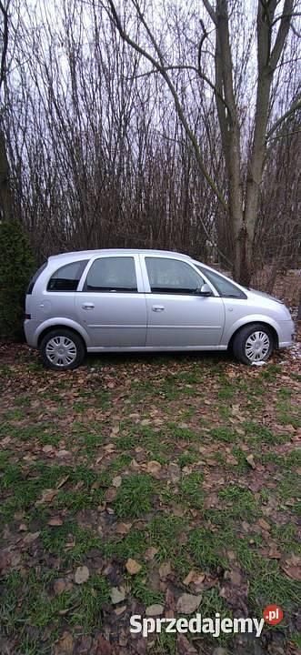Srebrny Używany 2006 Opel Meriva Minivan | 1400 zł - Obraz 1/4