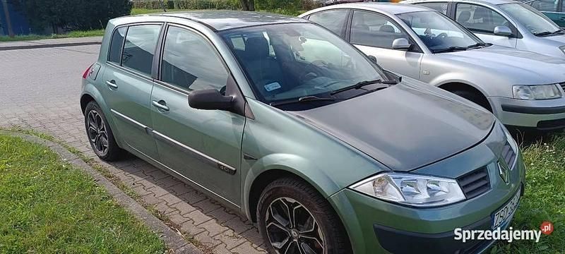 Zielony Używany 2004 Renault Mégane II Hatchback | 5500 zł (Dość drogi) - Obraz 1/4