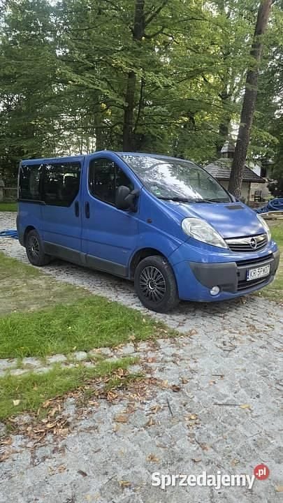 Używany Opel Vivaro 2008 Niebieski Minivan
