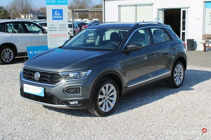 Szary Używany 2019 VW T-Roc SUV | 99 899 zł (Uczciwa cena) - Obraz 1/4