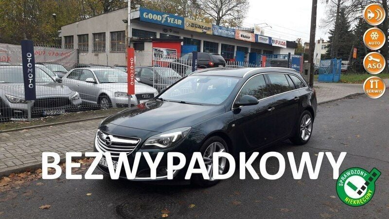 Zielony Używany 2013 Opel Insignia Kombi | 39 999 zł (Drogi) - Obraz 1/4