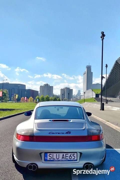 Używany Porsche 911 Carrera 4S 2003 Srebrny Coupe