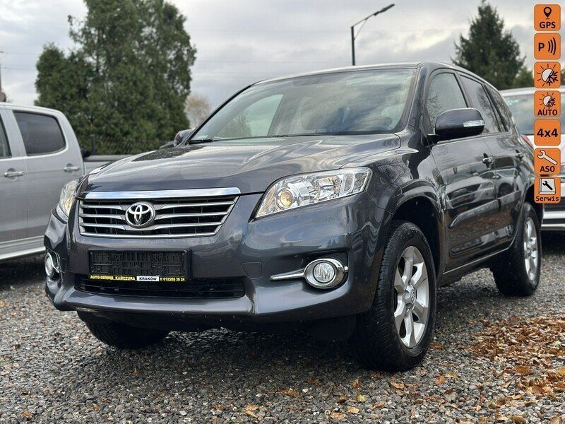 Szary Używany 2011 Toyota RAV4 Executive SUV | 51 700 zł (Uczciwa cena) - Obraz 1/4
