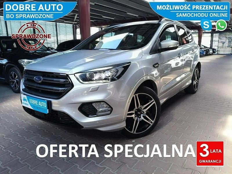 Srebrny Używany 2018 Ford Kuga ST-Line SUV | 76 799 zł (Dość drogi) - Obraz 1/3