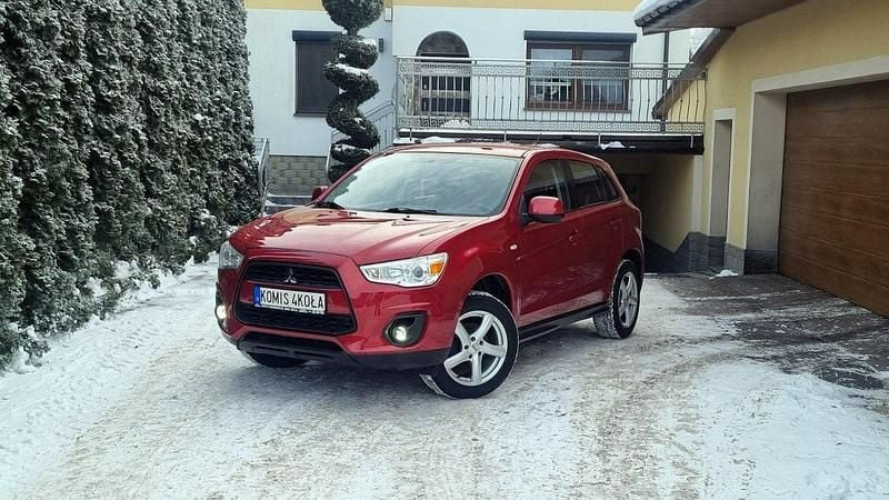Bordowy (metalik) Używany 2014 Mitsubishi ASX SUV | 37 900 zł (Dobra cena) - Obraz 1/4
