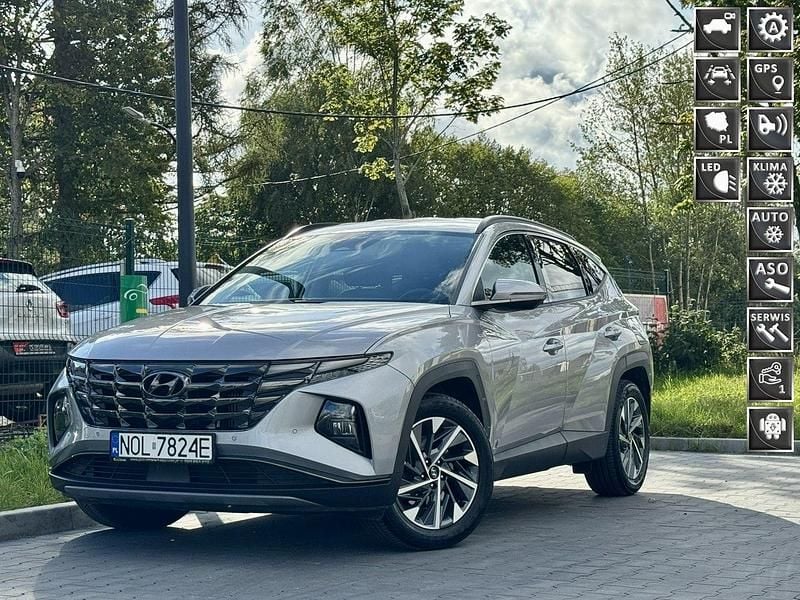 Srebrny (metalik) Używany 2023 Hyundai Tucson SUV | 81 219 zł (Super Cena) - Obraz 1/4