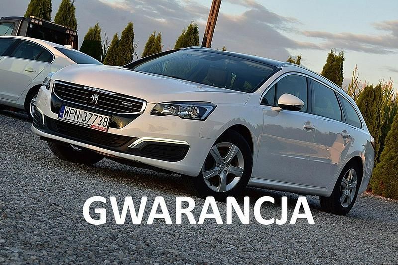 Biały Używany 2015 Peugeot 508 Kombi | 31 900 zł (Uczciwa cena) - Obraz 1/4