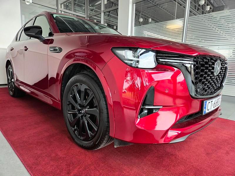 Czerwony Używany 2024 Mazda CX-60 SUV | 230 900 zł - Obraz 1/4