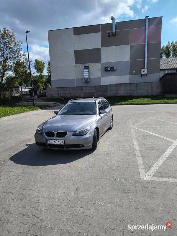 Szary Używany 2004 BMW 530 Kombi | 13 500 zł (Dobra cena) - Obraz 1/4