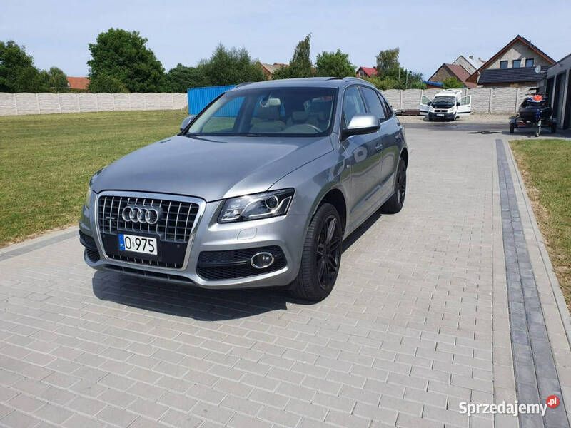 Szary Używany 2010 Audi Q5 S-Line SUV | 48 000 zł (Uczciwa cena) - Obraz 1/4