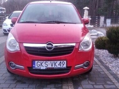 Czerwony Używany 2008 Opel Agila Enjoy Hatchback | 12 900 zł (Uczciwa cena) - Obraz 1/4