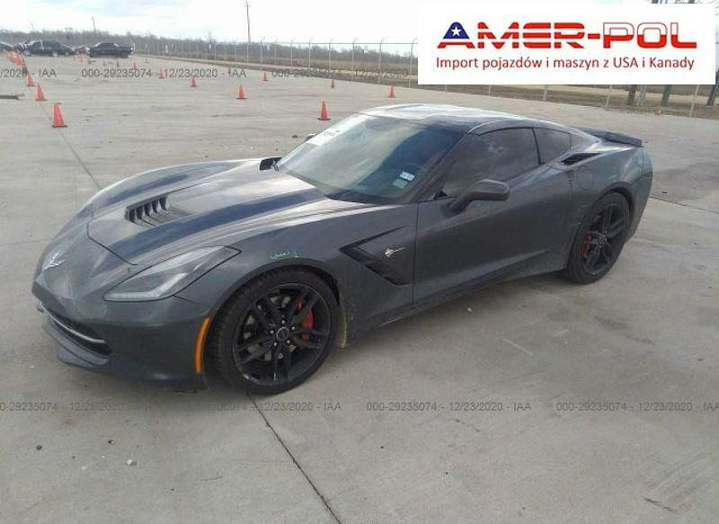 Szary Używany 2014 Chevrolet Corvette Coupe | 100 000 zł - Obraz 1/1
