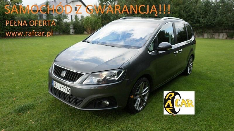 Szary Używany 2015 Seat Alhambra Minivan | 49 999 zł - Obraz 1/4