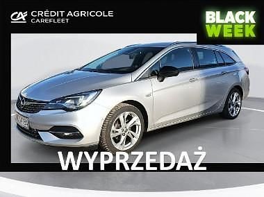 Srebrny Używany 2021 Opel Astra Elegance Kombi | 48 000 zł (Uczciwa cena) - Obraz 1/4