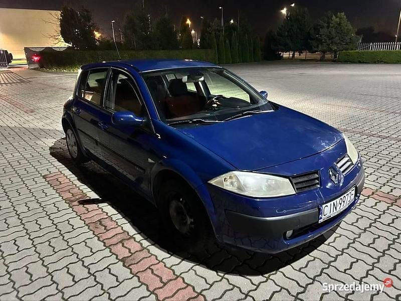 Niebieski Używany 2004 Renault Mégane II Hatchback | 2200 zł (Dobra cena) - Obraz 1/4