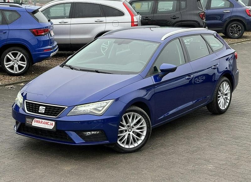 Używany Seat Leon Business 150 KM (110 kW) 2020 Niebieski Kombi