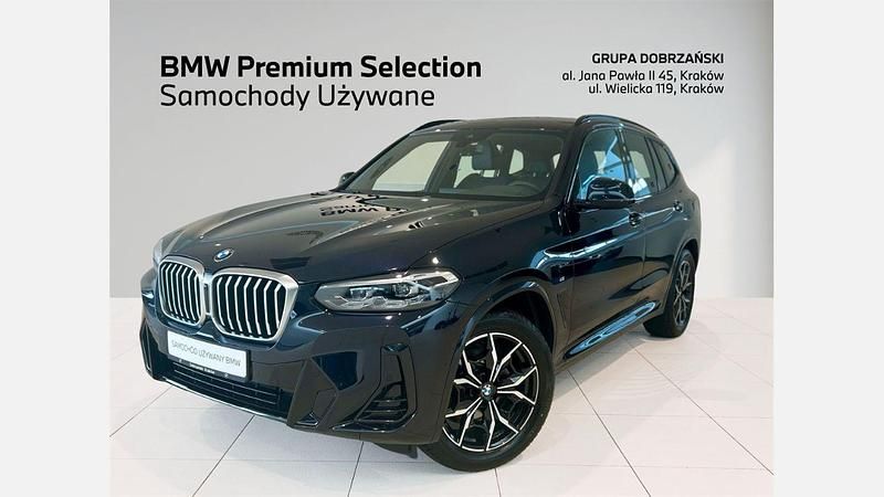 Czarny carbon m metalizowany Używany 2024 BMW X3 Performance SUV | 219 900 zł (Uczciwa cena) - Obraz 1/3