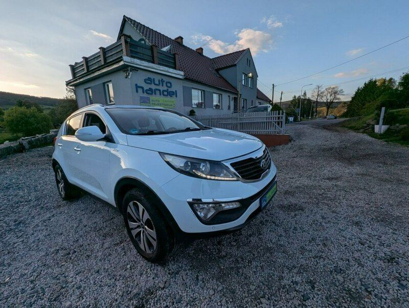 Biały Używany 2014 Kia Sportage 2 SUV | 47 900 zł (Dobra cena) - Obraz 1/4