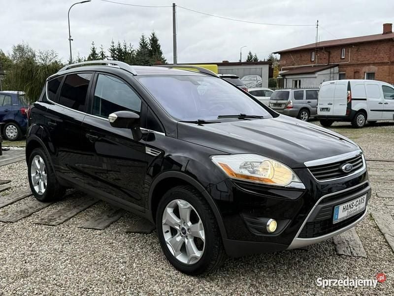 Czarny Używany 2008 Ford Kuga SUV | 27 900 zł (Uczciwa cena) - Obraz 1/4