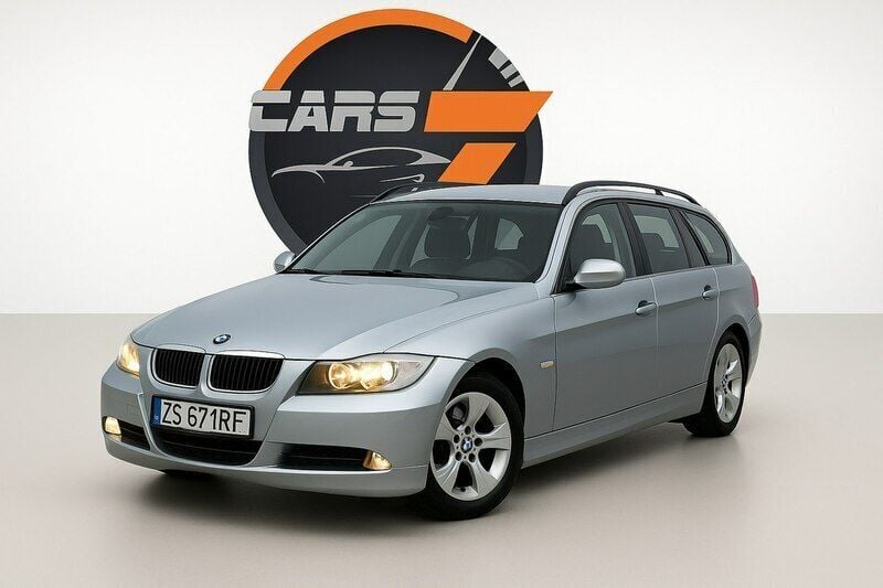 Niebieski jasny (metalik) Używany 2008 BMW 318 Sedan/Limuzyna | 19 900 zł (Uczciwa cena) - Obraz 1/4
