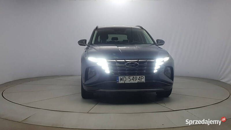 Niebieski (metalik) Używany 2021 Hyundai Tucson SUV | 104 800 zł (Dobra cena) - Obraz 1/4