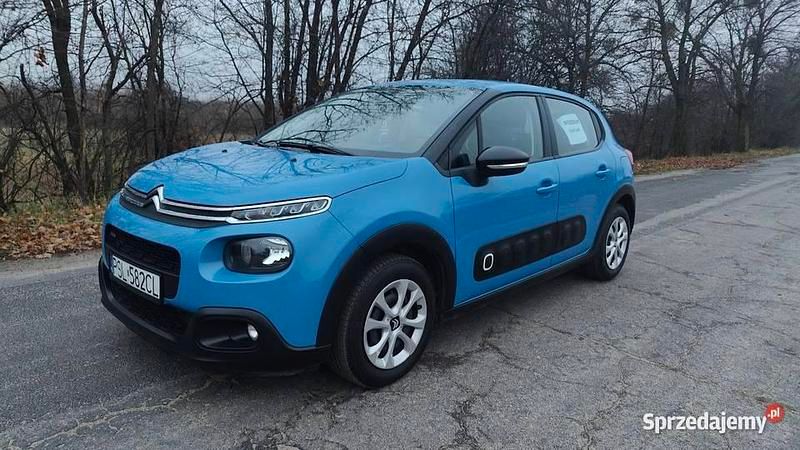 Niebieski Używany 2017 Citroën C3 Hatchback | 23 900 zł (Uczciwa cena) - Obraz 1/4