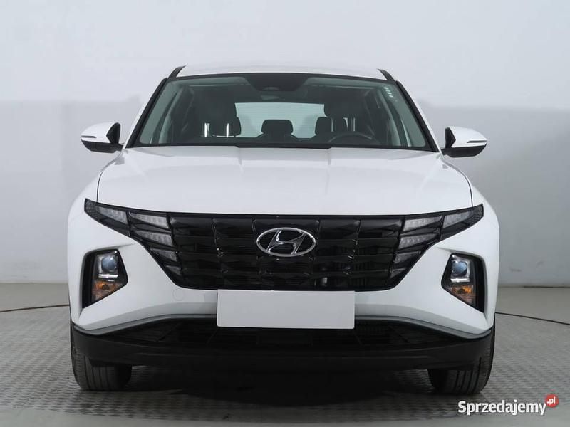 Biały Używany 2021 Hyundai Tucson SUV | 94 999 zł (Dość drogi) - Obraz 1/4