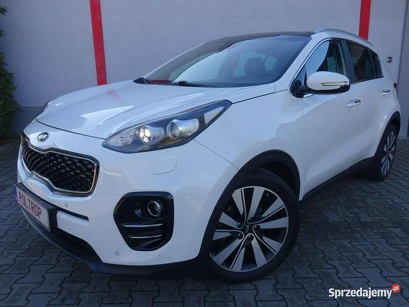 Biały (metalik) Używany 2016 Kia Sportage 2 SUV | 62 900 zł (Dość drogi) - Obraz 1/4