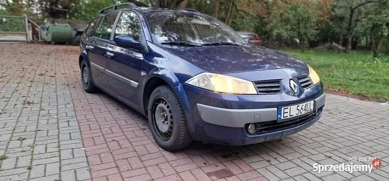 Granatowy Używany 2004 Renault Mégane II Kombi | 4699 zł (Uczciwa cena) - Obraz 1/4
