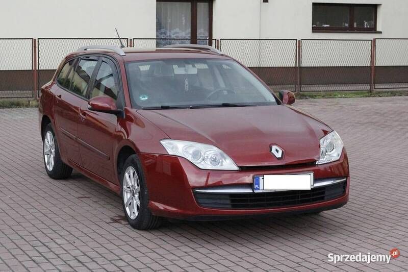 Czerwony Używany 2008 Renault Laguna III Sedan/Limuzyna | 19 400 zł (Uczciwa cena) - Obraz 1/4