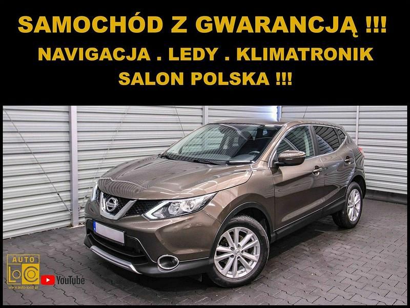Brązowy (metalik) Używany 2016 Nissan Qashqai SUV | 48 888 zł (Dobra cena) - Obraz 1/4