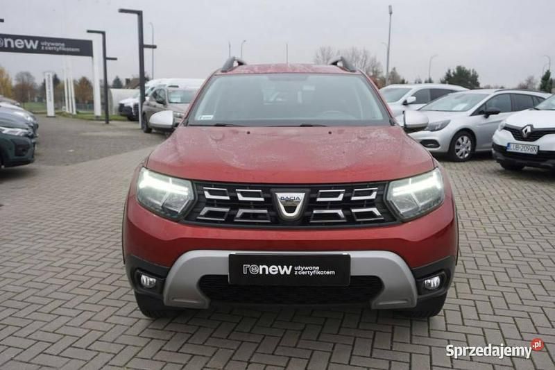 Bordowy Używany 2021 Dacia Duster Prestige SUV | 56 900 zł (Uczciwa cena) - Obraz 1/4