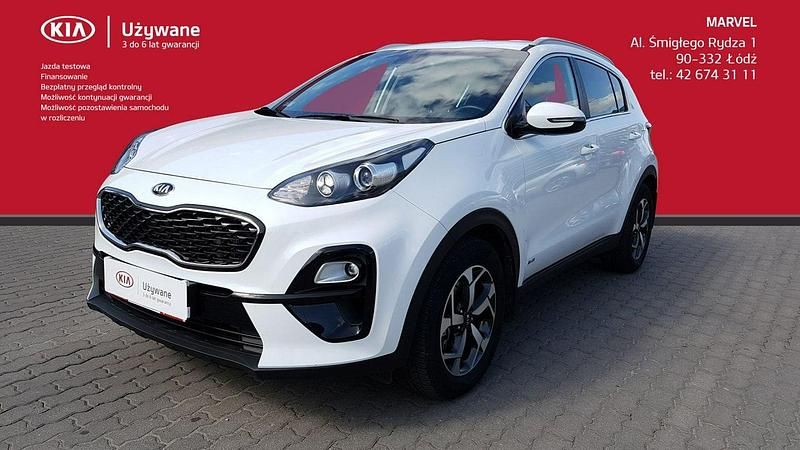 Biały Używany 2019 Kia Sportage SUV | 103 000 zł (Drogi) - Obraz 1/1
