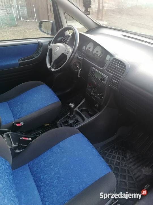 Używany Opel Zafira 2001 Srebrny Minivan
