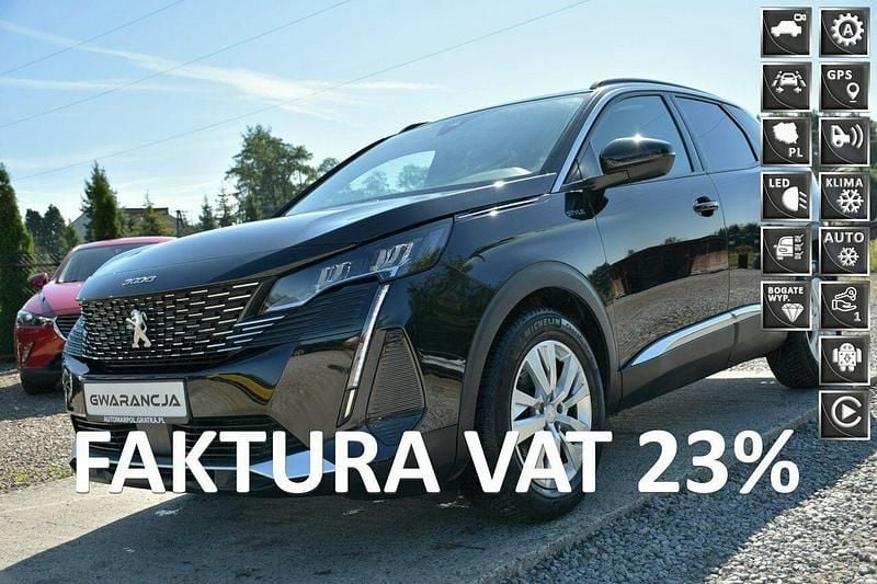 Czarny Używany 2023 Peugeot 3008 Style SUV | 75 800 zł (Dobra cena) - Obraz 1/4