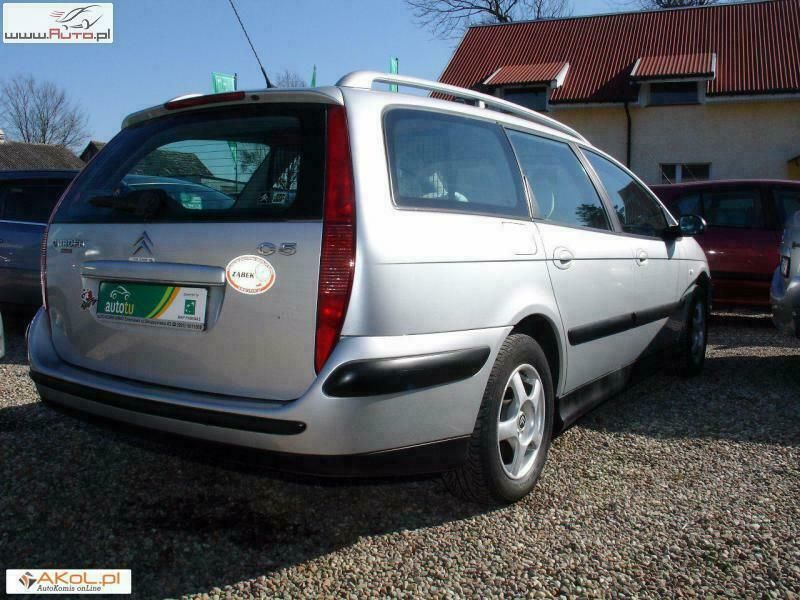 Używany Citroën C5 117 KM (86 kW) 2003 Srebrny (metalik) Sedan/Limuzyna