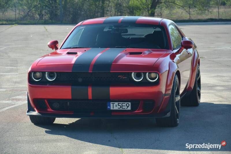 Czerwony Używany 2014 Dodge Challenger Coupe | 95 000 zł - Obraz 1/4