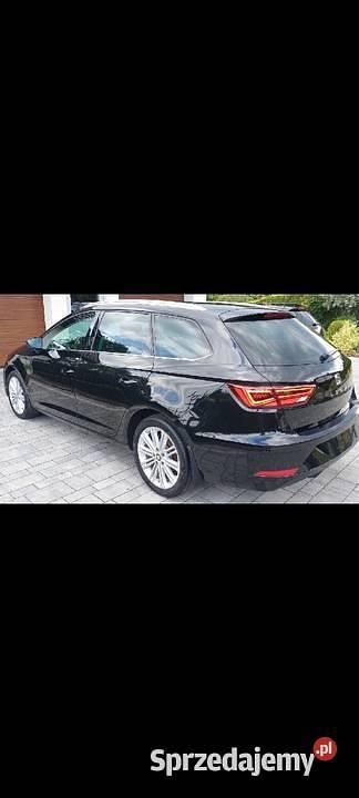 Czarny Używany 2020 Seat Leon ST XCELLENCE Kombi | 37 000 zł (Uczciwa cena) - Obraz 1/4
